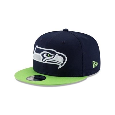 Sapca New Era Seattle Seahawks NFL Two Tone 9FIFTY Snapback - Albastri